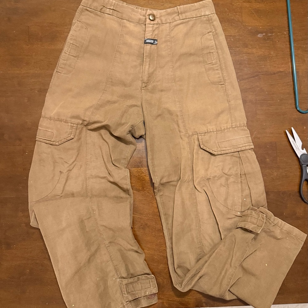 Marithe Francois Girbaud Women's Cargo Pants - Brown